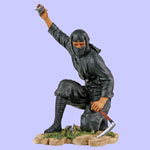 Ninja With Shuriken & Kama