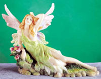 Lounging Fairy Figurine