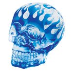 Blue Flame Crystal Skull