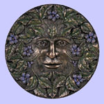 Greenman Spring Plaque