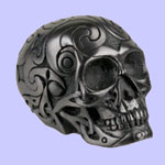Metallic Celtic Skull