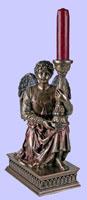 Nouveau Angel Candle Holder