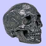 Metallic Celtic Skull