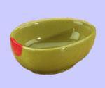 Set of 2 Olive Dipping Bowl