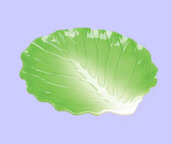 Lg. Green Cabbage Plate