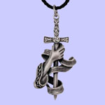 Lady Of The Lake Pendant Costume Jewelry