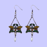 Nouveau bee Pendant Costume Jewelry