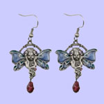 Nouveau Fairy Earring Costume Jewelry