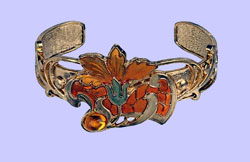 Nouveau Marigold Bracelet Costume Jewelry