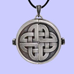 Celtic Locket Costume Jewelry