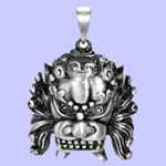Foo Dog Pendant Costume Jewelry