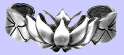 Lotus Flower Bracelet Costume Jewelry