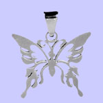 Butterfly Pendant Costume Jewelry