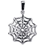 3d Web Pendant Costume Jewelry