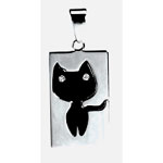 Black Cat Tag Costume Jewelry