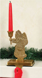 Santa Stoking / Candle Holder
