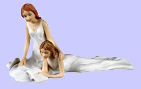 Capturing the Moments Figurine Sisters Help