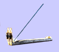 Double Pharaohs Incense Burner