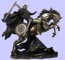 Viking Warrior on Horse
