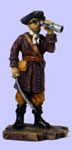 Set Of Eight Pirate Figurines