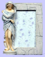 Greek Lady of Winter Picture Fram