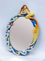 Rhapsody Mermaid Table Mirror