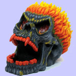 Fiery Skull Tray