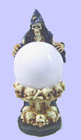 Grim Reaper Ball Lamp