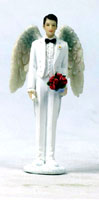 Angel Groom Cake Topper