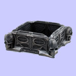 Cyborg Skull Ashtray