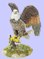 Bald Eagle Jeweled Box