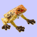 Frog Jeweled Box