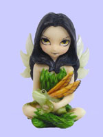 Jasmine Becket Griffith Strangeling Fairies Fairy Frog Friend