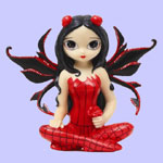 Jasmine Becket Griffith Strangeling Fairies Poppy Garden Fairy