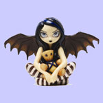 Jasmine Becket Griffith Strangeling Fairies Voodoo In Blue Fairy
