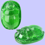 Translucent Green Scarab