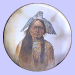 Chief Sitting Bull - Chieftains - Gregory Perillo Plate