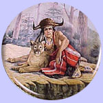 Chief Tecumseh - Chieftains - Gregory Perillo Plate