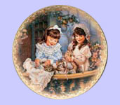 Sister Love Forever Plate - Sandra Kuck