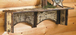 Birch & Twig Arched Shelf