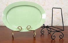 Heavy Duty Wrought Iron  Bowl & Platter Stands