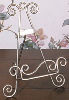 Silver Finish Easel Stand / Hanger