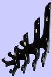 Black Finish Plate Stand
