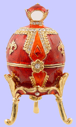 Jeweled Easter Egg Box