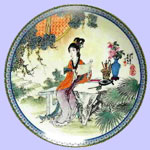   Beauties of the Red Mansion  -  Zhao HuiMin - Imperial Jingdezhen Porcelain