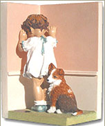 In Disgrace Figurine  - Bessie Pease Gutmann figurines