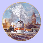 American Steam Engines Plate - Ted  Xaras