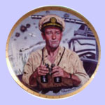John Wayne Plate - Symbols of America's Naval Heros - Tanenbaum