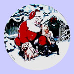 Santa Takes A Break - Tom Newsom