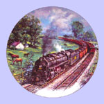 Historic Railway Plate  - Ted Xaras